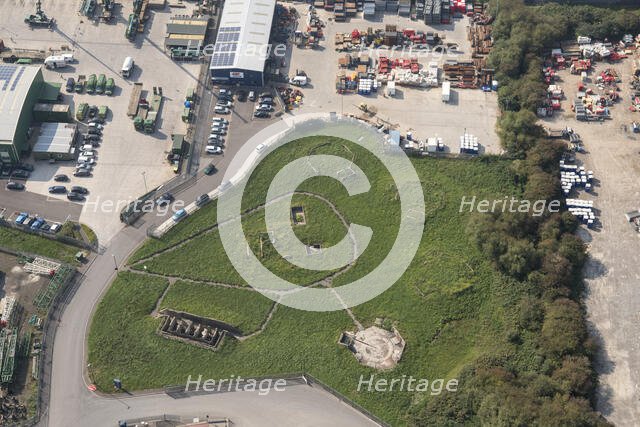 Heavy anti-aircraft battery, City of Bristol, 2020. Creator: Damian Grady.