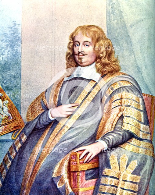 Edward Hyde, 1st Earl of Clarendon, 17th century English statesman and historian, c1905.Artist: George Perfect Harding