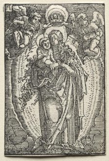The Fall and Redemption of Man: The Virgin as Queen of Heaven, c. 1515. Creator: Albrecht Altdorfer (German, c. 1480-1538).
