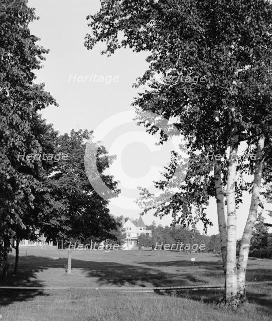 Inn and golf links, Roaring Brook, Mich., c1906. Creator: Unknown.
