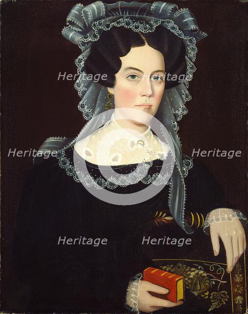 Catherine A. May, c. 1830. Creator: Ammi Phillips.