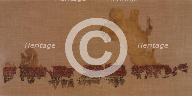 Tiraz with gold, 1013-1020. Creator: Unknown.