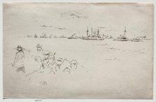 The Monitors. Creator: James McNeill Whistler (American, 1834-1903).