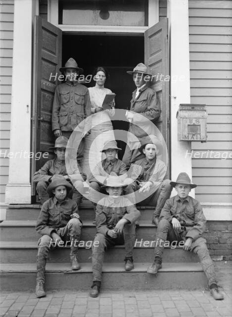 Boy Scouts, 1913. Creator: Harris & Ewing.