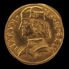 Lodovico II, 1438-1504, Marquess of Saluzzo 1475 [obverse], 15th century. Creator: Unknown.