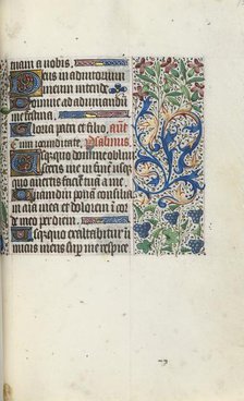 Book of Hours (Use of Rouen): fol. 75r, c. 1470. Creator: Master of the Geneva Latini (French, active Rouen, 1460-80).