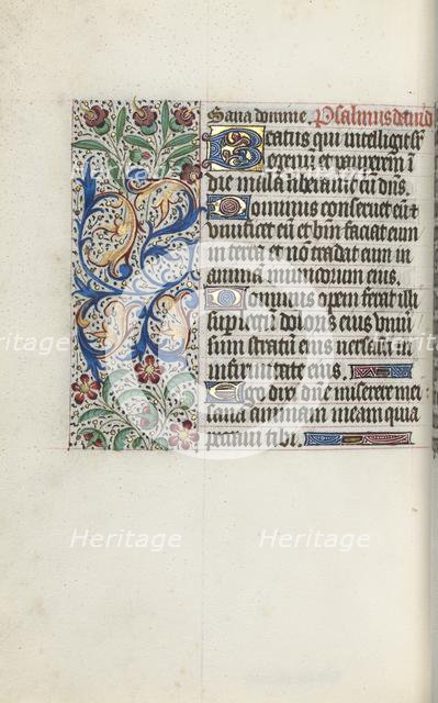 Book of Hours (Use of Rouen): fol. 127v, c. 1470. Creator: Master of the Geneva Latini (French, active Rouen, 1460-80).