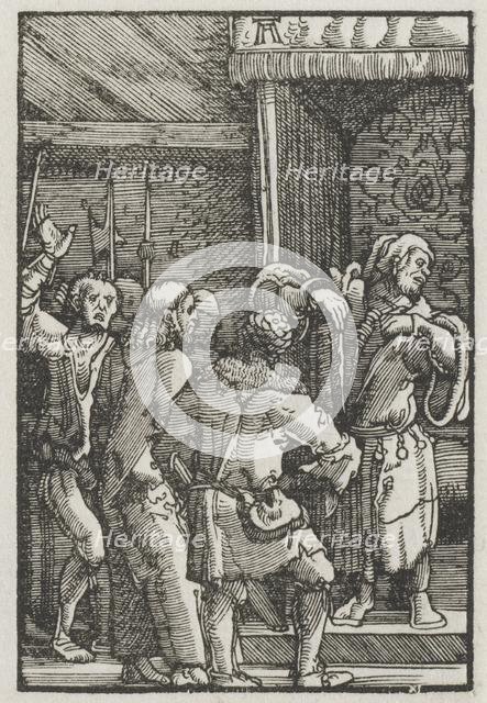 The Fall and Redemption of Man: Christ before Caiaphas, c. 1515. Creator: Albrecht Altdorfer (German, c. 1480-1538).