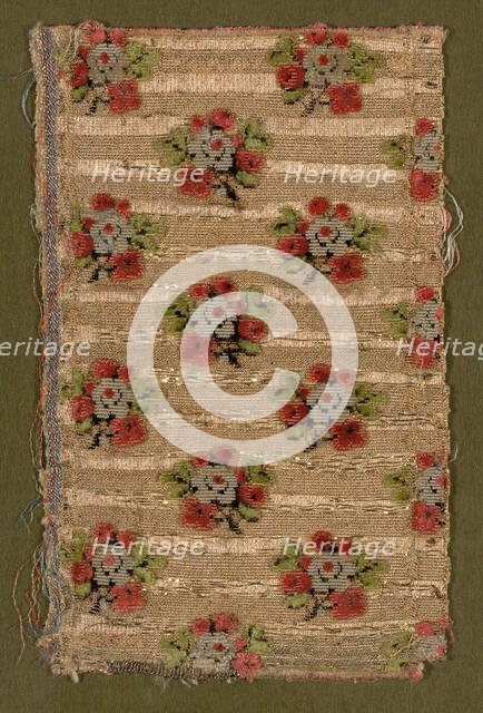 Fragment, France, 1750/75. Creator: Unknown.