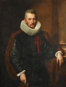 Portrait of Ferdinand de Boisschot, Baronet of Saventhem (1571-1649), as Knight of the Order of Sant Creator: Dyck, Sir Anthony van (1599-1641).