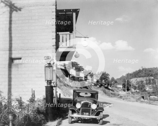 Scott's Run mining camps near Morgantown, West Virginia, 1935. Creator: Walker Evans.