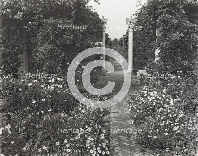 "The Orchard," James Lawrence Breese house, 151 Hill Street, Southampton, New York, 1912. Creator: Frances Benjamin Johnston.
