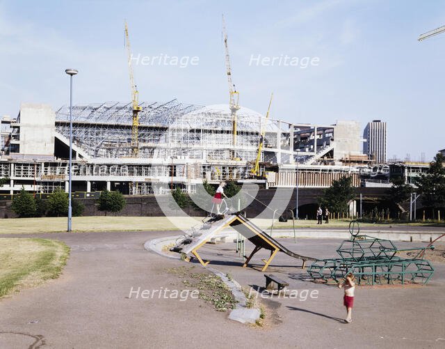 National Indoor Arena, King Edwards Road, Birmingham, c July 1990. Creator: John Laing plc.