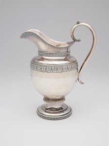 Pitcher, 1827/48. Creator: Baldwin Gardiner.