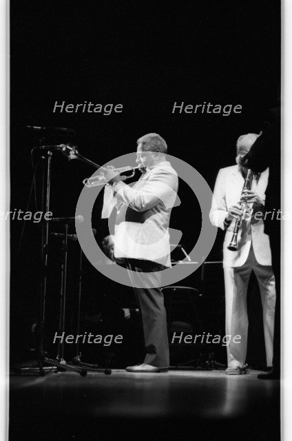 Dizzy Gillespie, Capital Jazz, Royal Festival Hall, London, 1985.   Artist: Brian O'Connor.