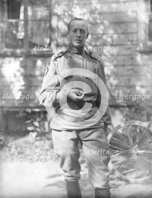 Mikhail Alekseevich Pavlov's Brother, Pyotr, a Military Officer, 1910-1919. Creator: Unknown.