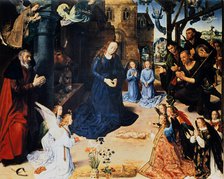 'Adoration of the Shepherd', 1476-1479.  Artist: Hugo van der Goes