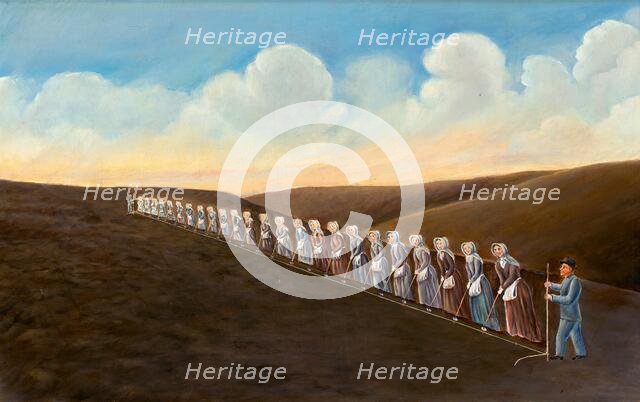 Planting Corn, c. 1939. Creator: Stanley Mazur.