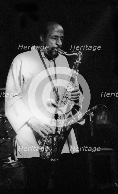 Yusef Lateef, Ronnie Scott's, London, 08.80. Creator: Brian O'Connor.
