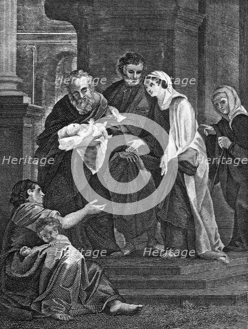 Simeon's benediction, 1814. Artist: Unknown