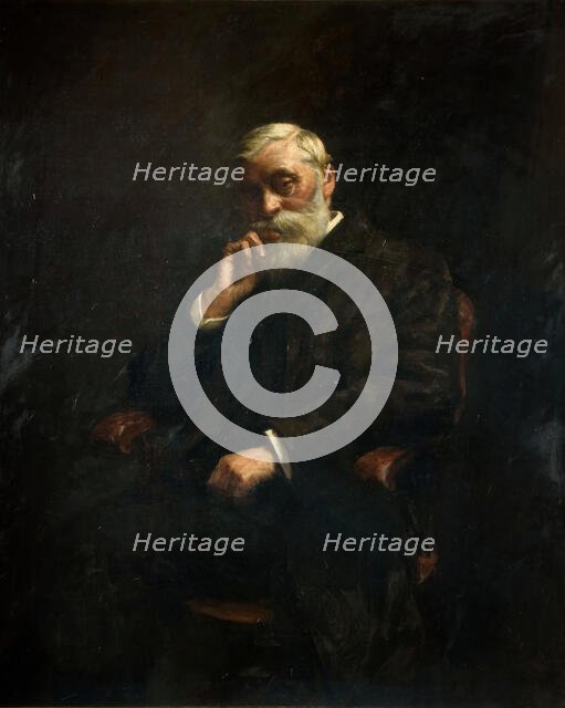 Portrait Of Alderman G J Johnson (1826-1912), 1895. Creator: Stanhope A Forbes.