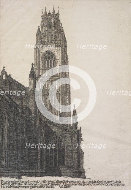 St. Botolph's, Boston, 1925. Creator: Frederick Landseer Maur Griggs.