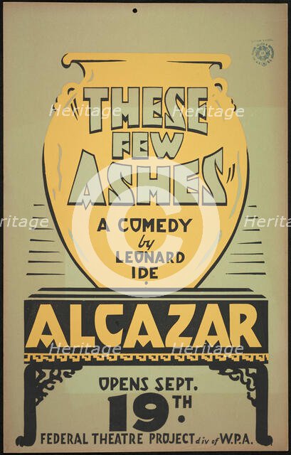 These Few Ashes, San Francisco, 1938. Creator: Unknown.