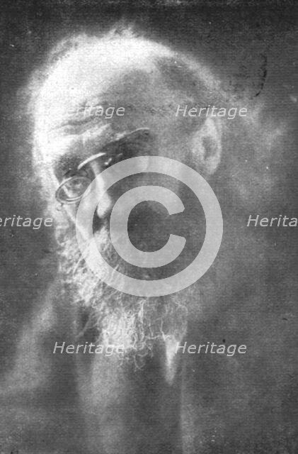 ''L'Allemagne Revolutionnaire; Kurt Eisner, chef de la Republique bavaroise', 1918. Creator: Unknown.