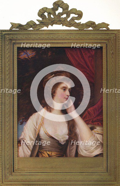 Louisa Manners (nee Tollemache), 7th Countess of Dysart, 1779, (1907). Artist: Henry Bone