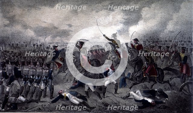 Juan Martín Díez 'El Empecinado' (the Undaunted) defeats a column of French soldiers in the Battl…