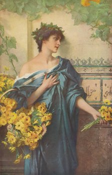 'Marguerites', c1900, (1918). Artist: Conrad Kiesel.