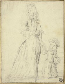 Lady and Child, n.d. Creator: Romeyn de Hooghe.