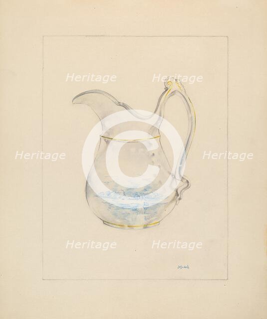 Pitcher, c. 1936. Creator: Joseph Sudek.