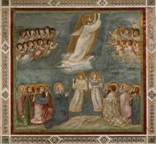 The Ascension of Christ (From the cycles of The Life of Christ), 1304-1306. Creator: Giotto di Bondone (1266-1377).