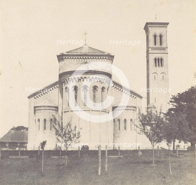 Wilton Church, East End and Bell Tower, 1850s. Creator: Unknown.