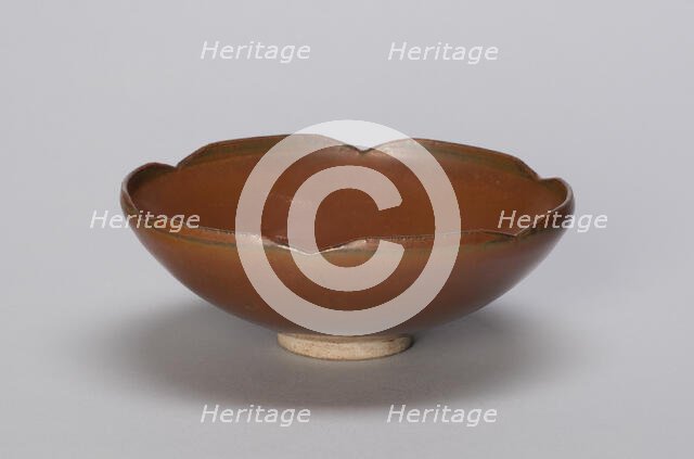 Persimmon Bowl, Northern Song dynasty (960-1127), 11th/12th century. Creator: Unknown.