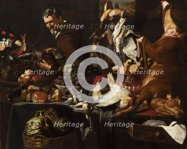 The pantry, First half of the 17th century. Creator: Legi (Liegi), Giacomo (around 1600-1640/45).