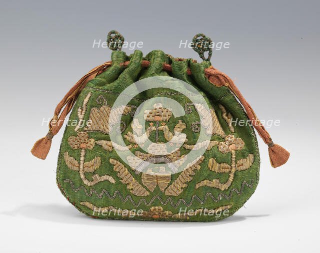 Pouch, Russian, first quarter 18th century. Creator: Unknown.