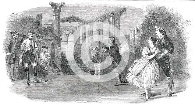 Scene from the Opera of "Le Val d'Andorre", at the St. James's Theatre, 1850. Creator: Unknown.