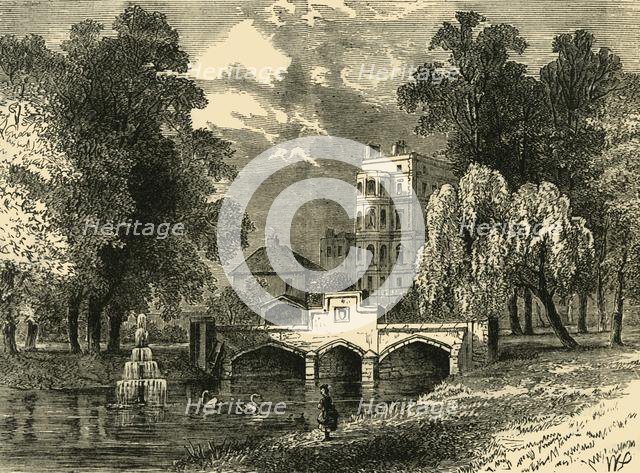 'Outfall of Westbourne', c1876. Creator: Unknown.