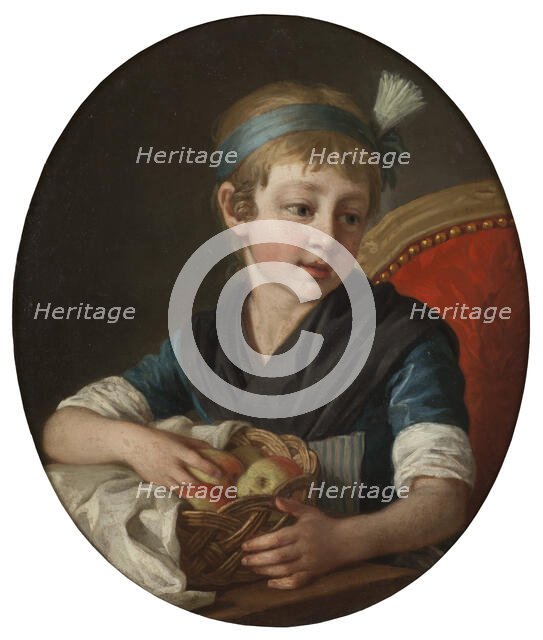 The Artist's Daughter Wilhelmina, 1783. Creator: Per Krafft the Elder.