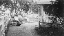 Mikhail Alekseevich Pavlov's Sister, Maria. Tsarskoe Selo, Kazan Cemetery, 1905. Creator: Unknown.