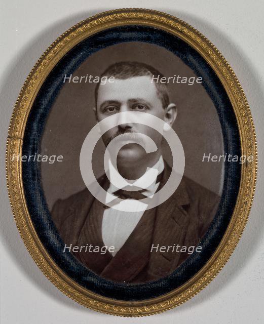 Untitled (Pair of Portraits), 1879. Creator: Etienne Carjat (French, 1828-1906).