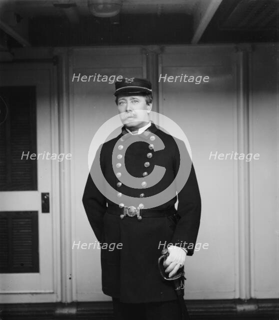 U.S.S. Brooklyn, pay clerk Ramsey, between 1896 and 1899. Creator: Unknown.