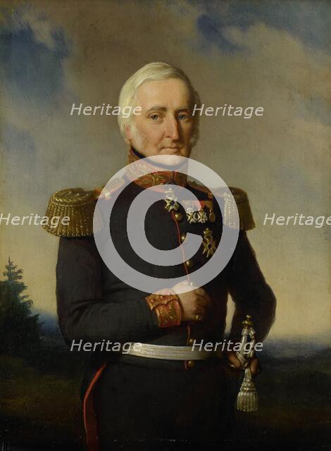 Huibert Gerard Baron Nahuys van Burgst (1782-1858), 1852. Creator: Bastian de Poorter.