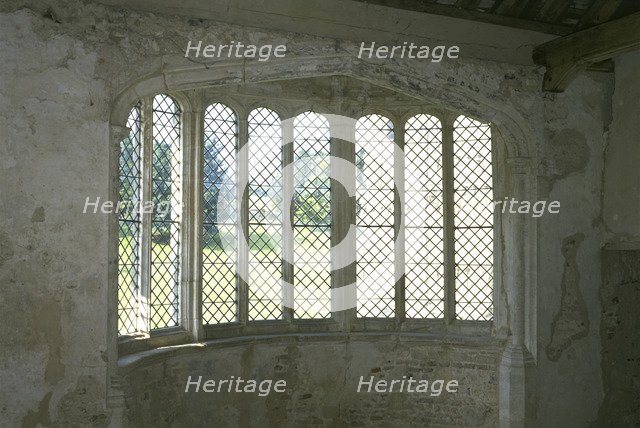 Prior's study, Castle Acre Priory, Norfolk, 1997. Artist: J Bailey