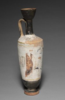 Lekythos, 300s BC. Creator: Unknown.