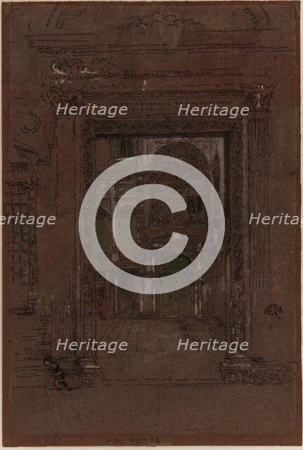 San Giovanni Apostolo et Evangelistae, 1879-1880. Creator: James Abbott McNeill Whistler.