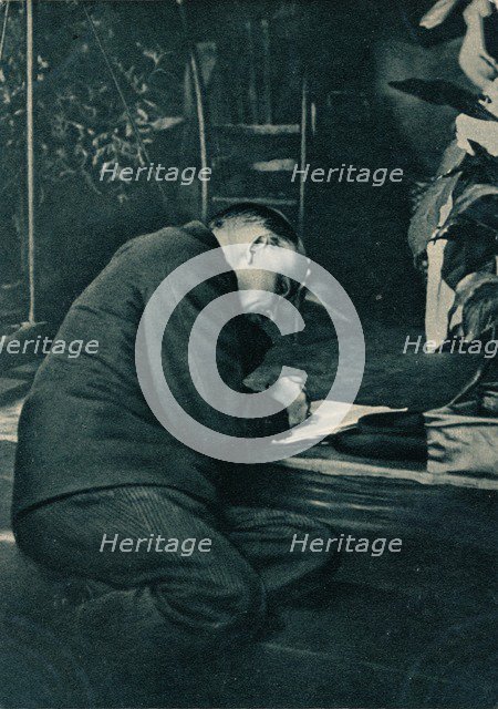 'Vladimir Ilich Lenin, Russian Bolshevik leader, Russia, July, 1921. Artist: Unknown.