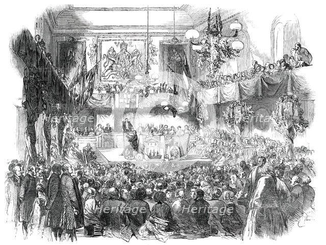 The Cardiff Athenaeum Eisteddfod, 1850. Creator: Unknown.